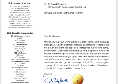 Partner Endorsement